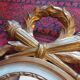 Round mirror in gilded wood Louis XVI style