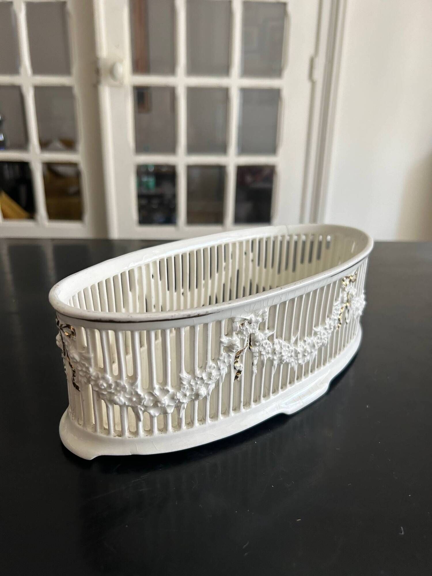 Max Roesler planter, Rodach porcelain