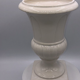 Medici vase in white porcelain