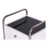 Paire de tables de chevet, Vichr a spol, Chrome, Tchéquie, années 1930