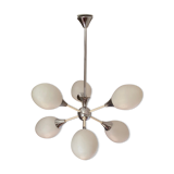 Chandelier "sputnik". 1970. 6 globes. space age