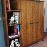 Asymmetrical art deco wardrobe