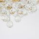 Chandelier with crystal balls 1970s