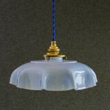 suspension ancienne bleue