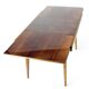 Table à manger extensible en noyer par Tatra, Tchécoslovaquie, années 1960