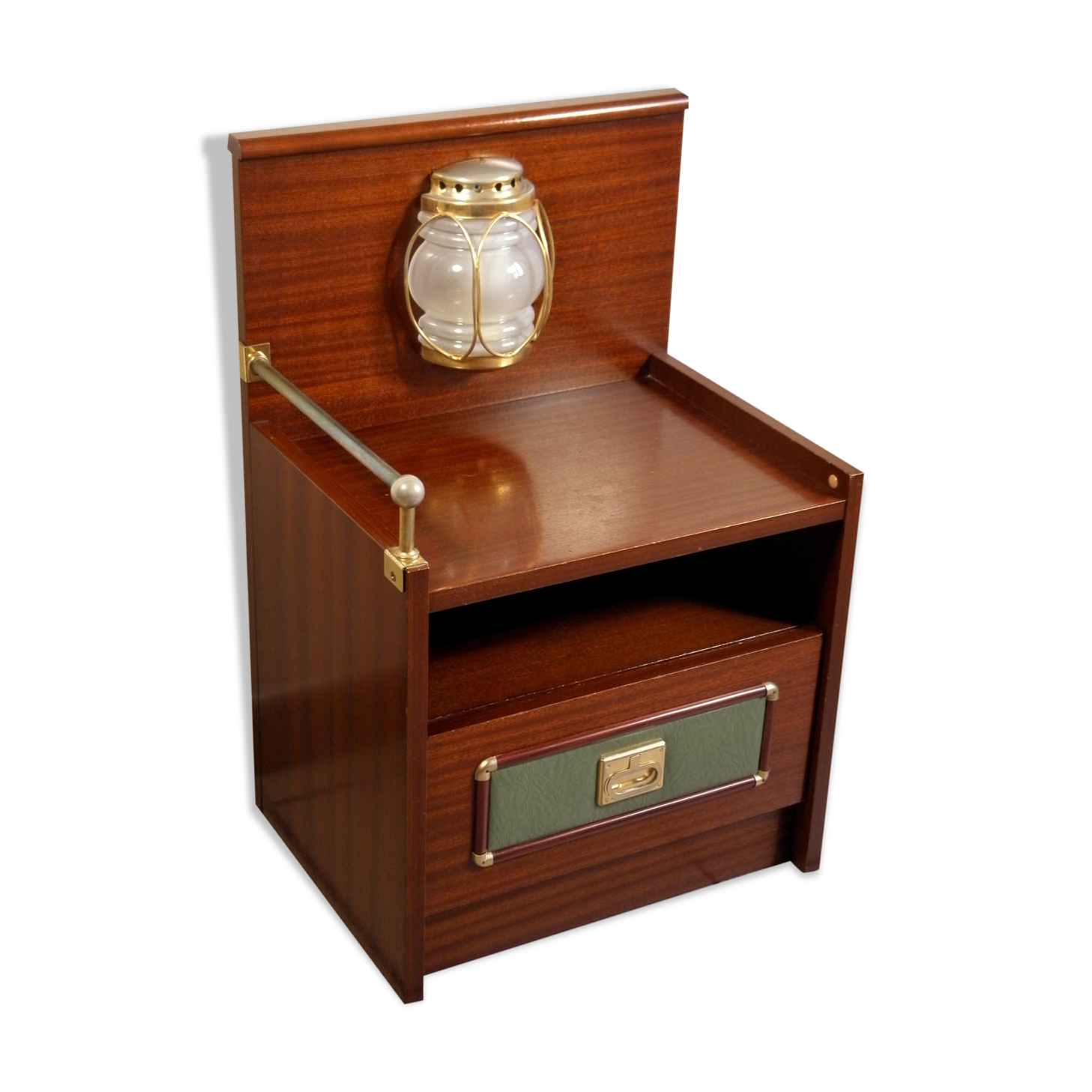 ANNEES 70 BOAT STYLE BEDSIDE