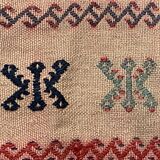 Old Turkish narrow Kilim Runner 114x50 cm shabby chic, vintage kelim