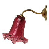 Vintage brass wall lamp