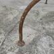 Wrought iron garden table pedestal 1900s