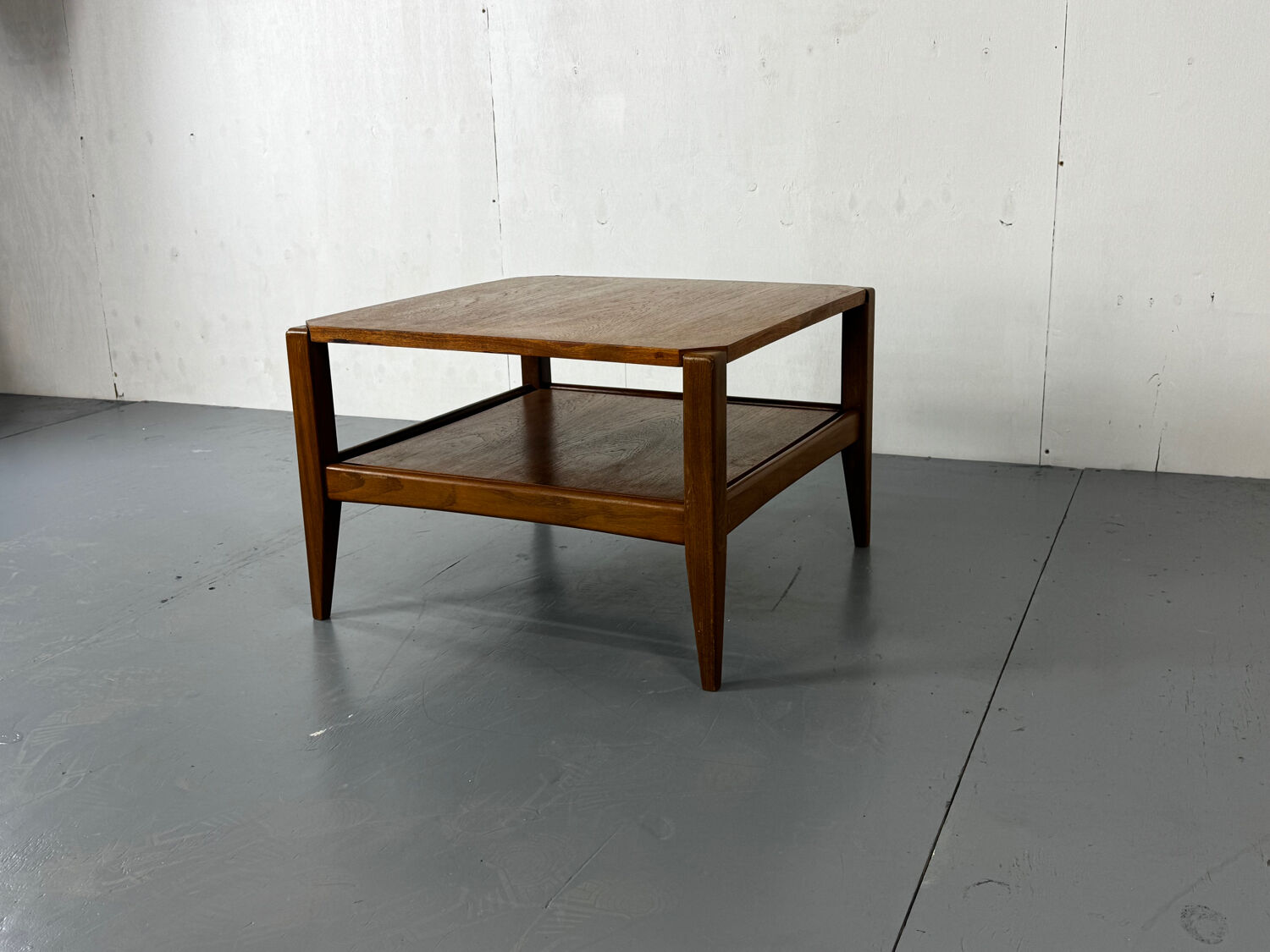Scandinavian Danish Teak & Formica Coffee Table, 1960s