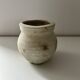 White clay pot