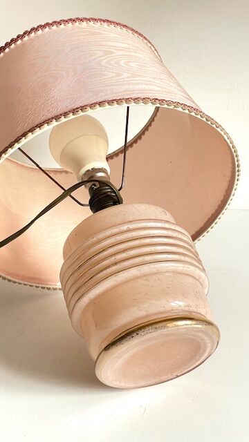 Clichy Glass Art Deco Lamp