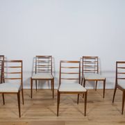 Chaises de Salle à Manger Mid-Century en Teck de McIntosh, 1960s, Set de 6