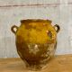 Yellow grease pot