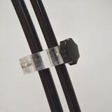 Floor lamp black adjustable arc, 1960