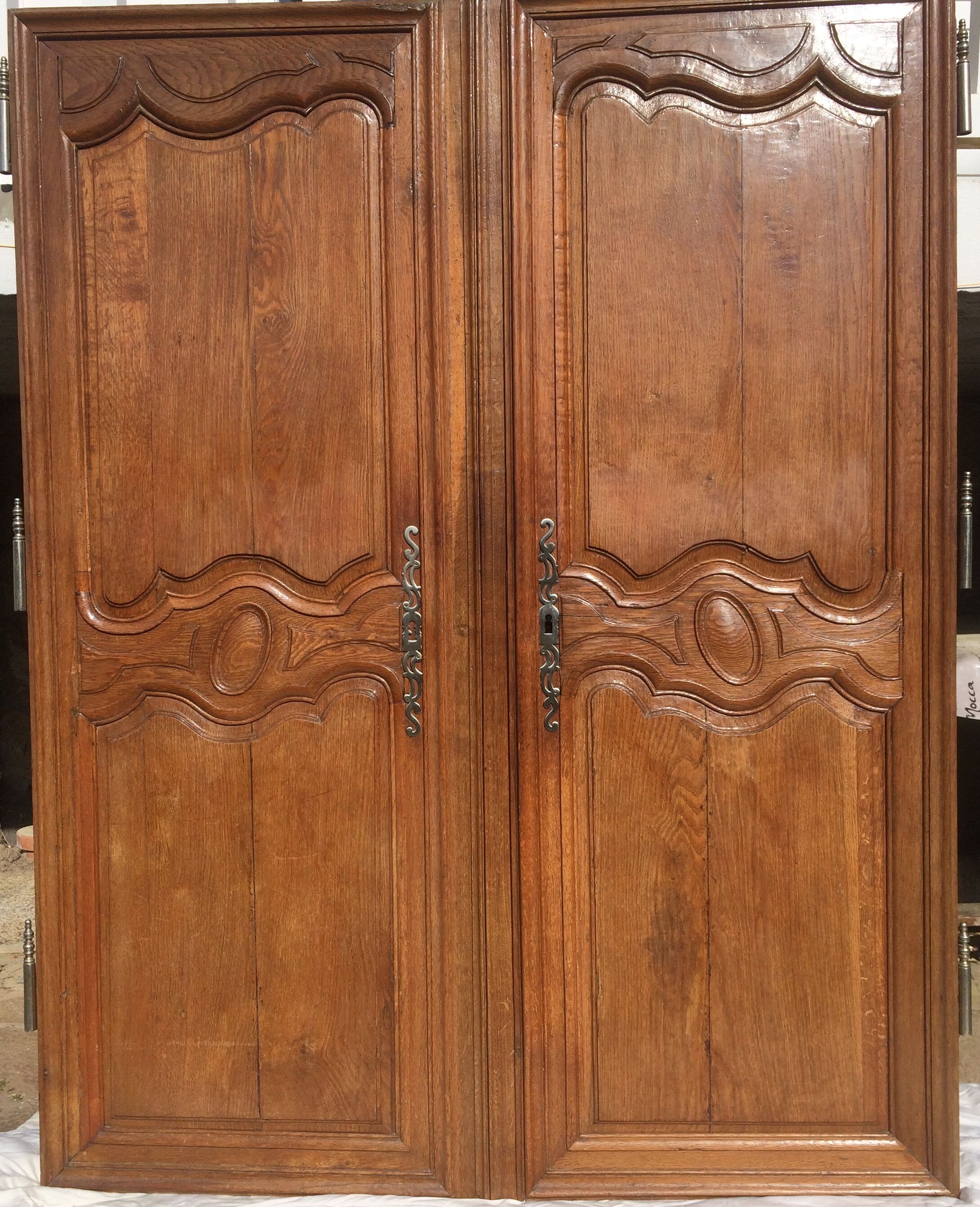 Portes d'armoire ancienne Selency
