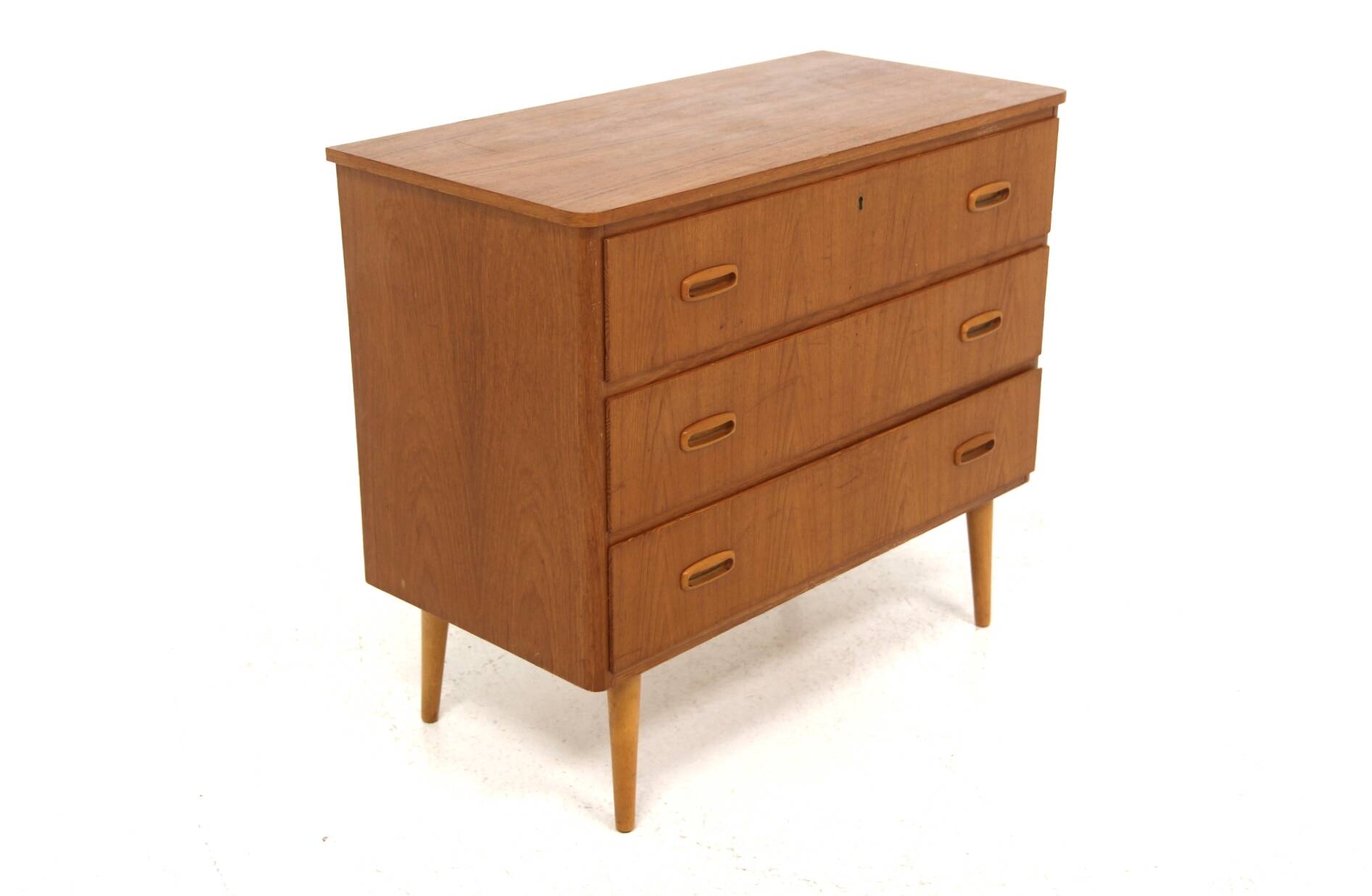 Scandinavian teak chest of drawers, Sweden, 1950