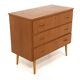 Scandinavian teak chest of drawers, Sweden, 1950