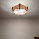 Japan Style Sisal and Teak Pendant Lamp by Temde