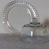 Flat and its arcoroc glass bell