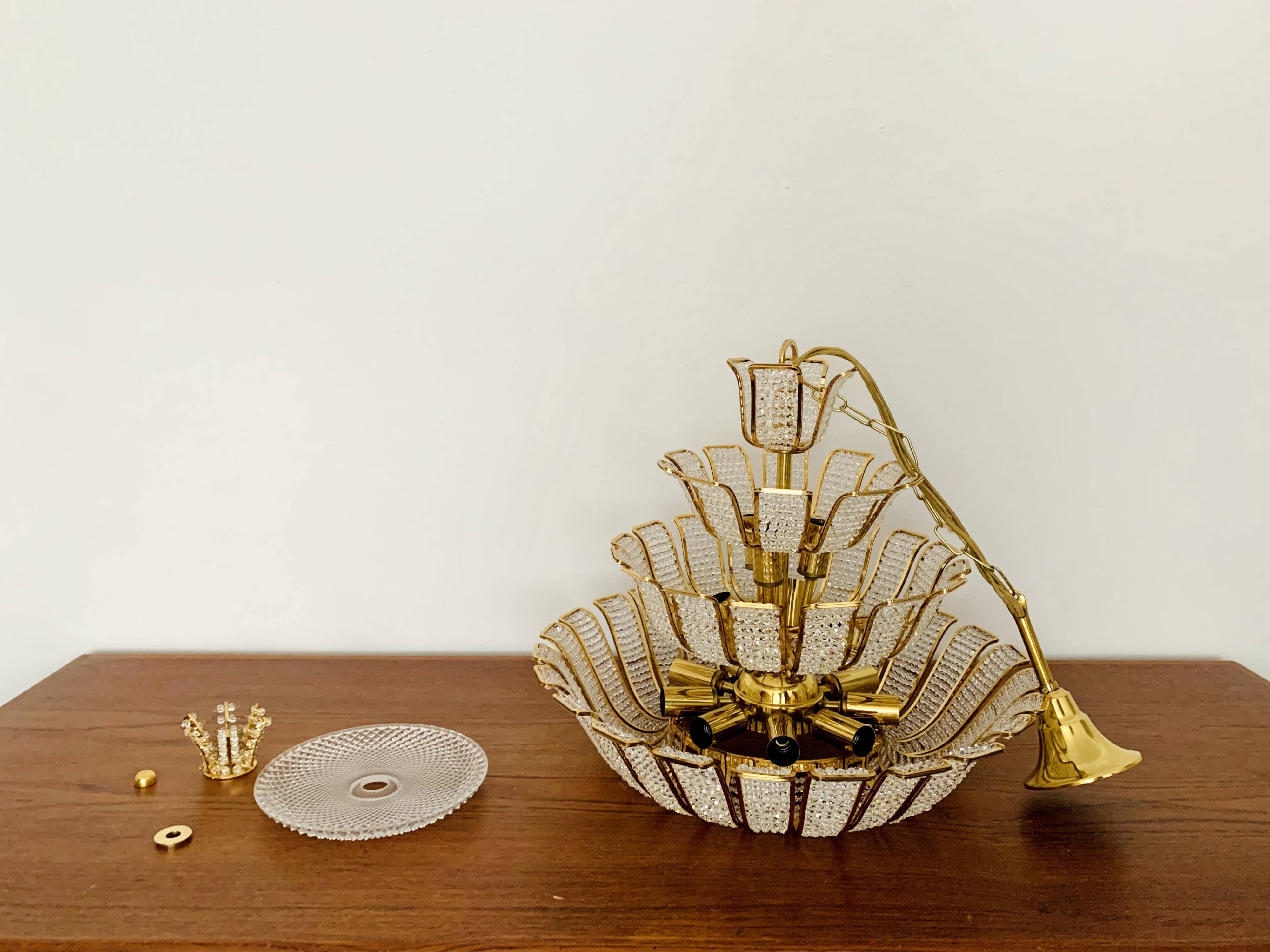 Lustre en cristal de Palwa
