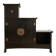 Asian black wood storage furniture