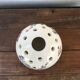Ancient ball vase with 13 holes in ceramic with painted decoration