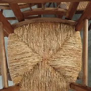 6 directoire Provençal cherry wood chairs