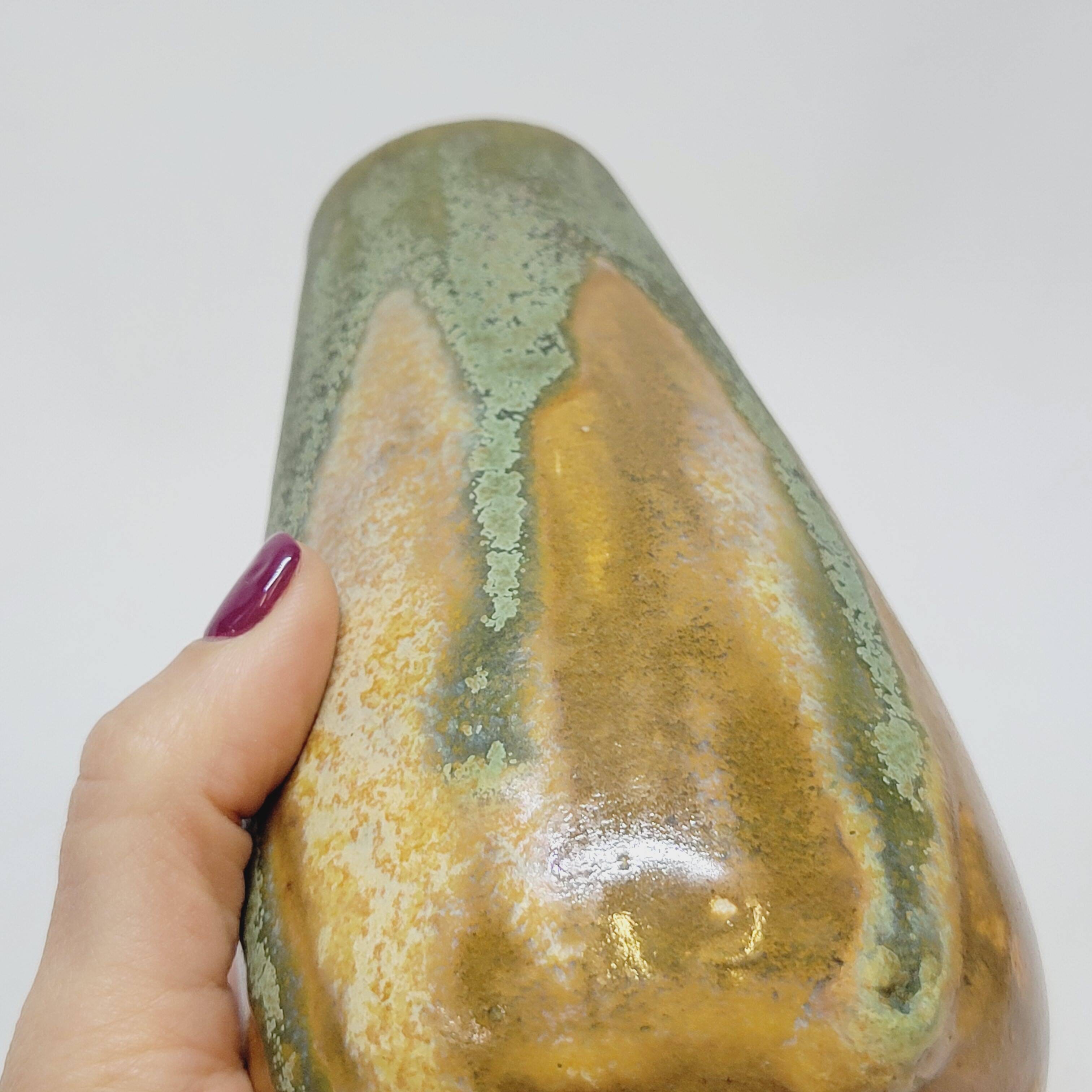 Enameled Stoneware Vase L'artisan L Artisan Pratique Art Nouveau Style Denbac