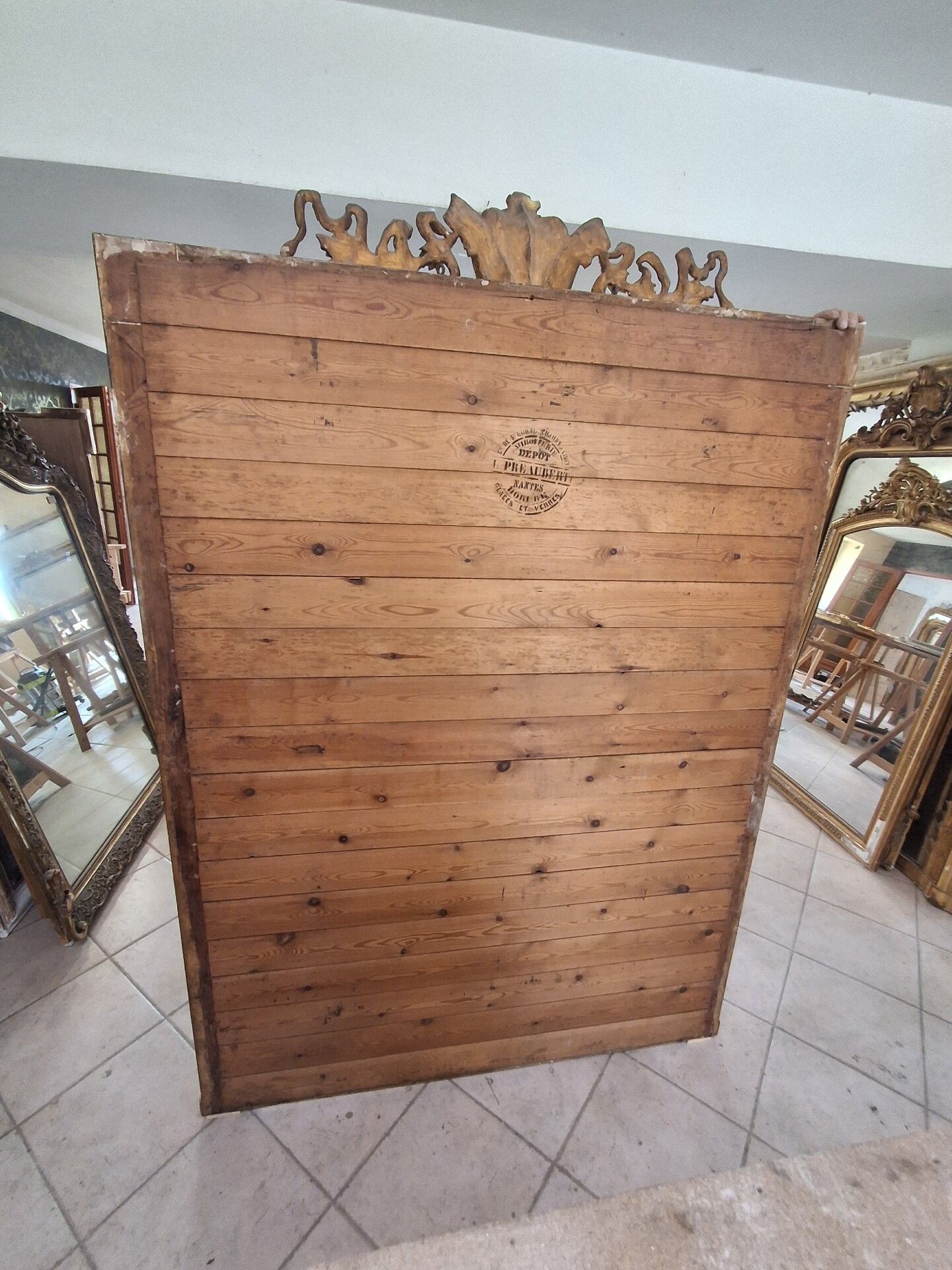 Miroir époque XIX 193x132