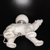 Ceramic white bear lamp