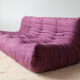 Sofa 3 places Togo Microfiber designed by Michel Ducaroy 1973