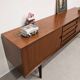 Vintage enfilade Oswald Vermaercke Paola in teak