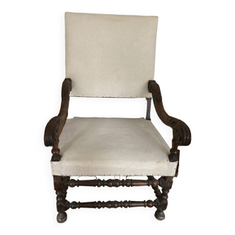 Louis XIII period armchair