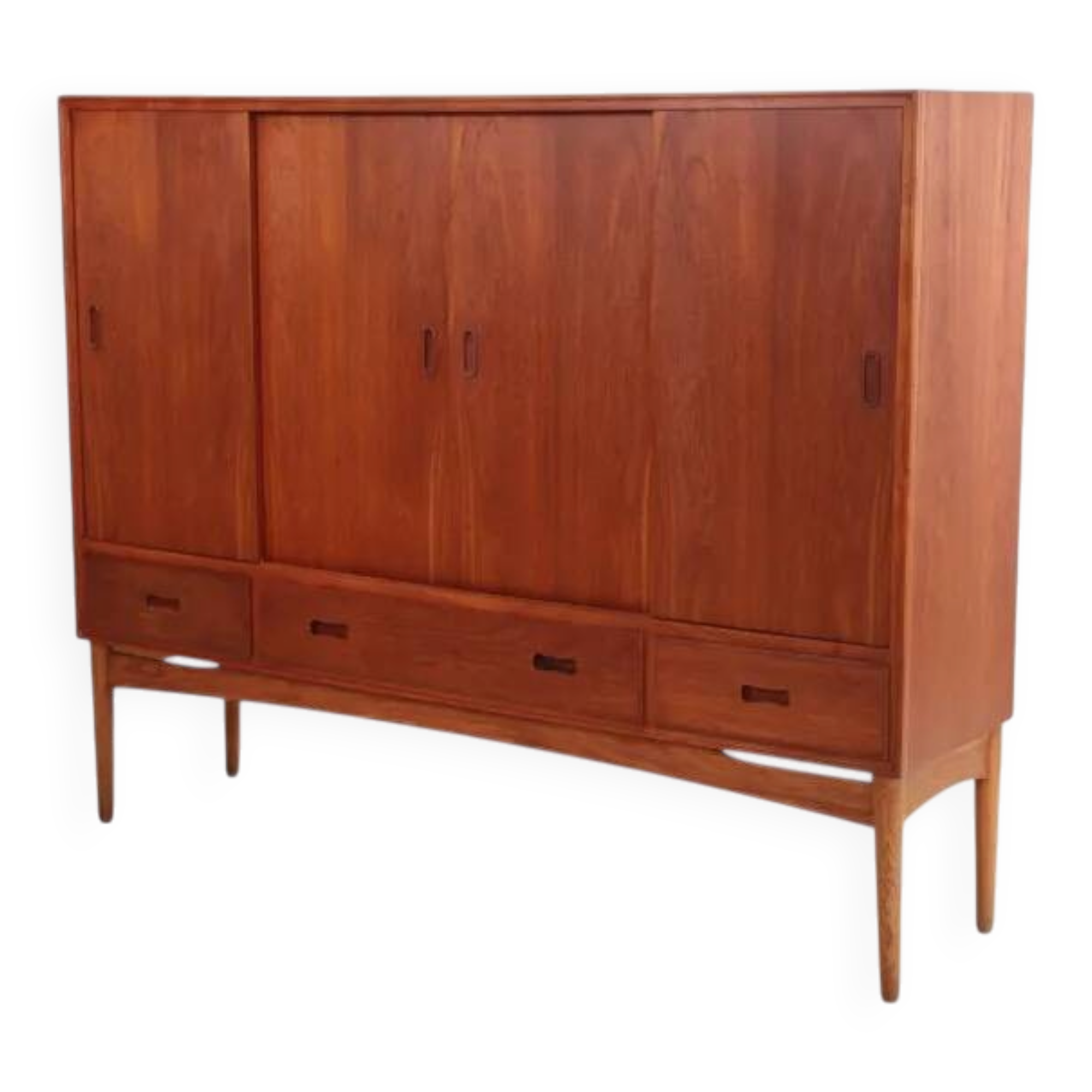 Vintage teak Danish design highboard