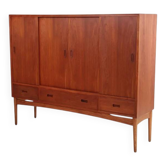 Vintage teak Danish design highboard