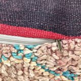 Moroccan kilim pouf