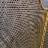 5-leaf brass fire screen
