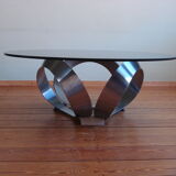 Table basse vintage par Knut Hesterberg, années 1960