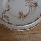 Antique brown Oxford model plate, HB - Choisy-le-Ro Co., 1900s