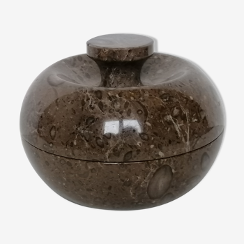 Stylized apple granite box