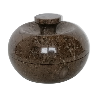 Stylized apple granite box