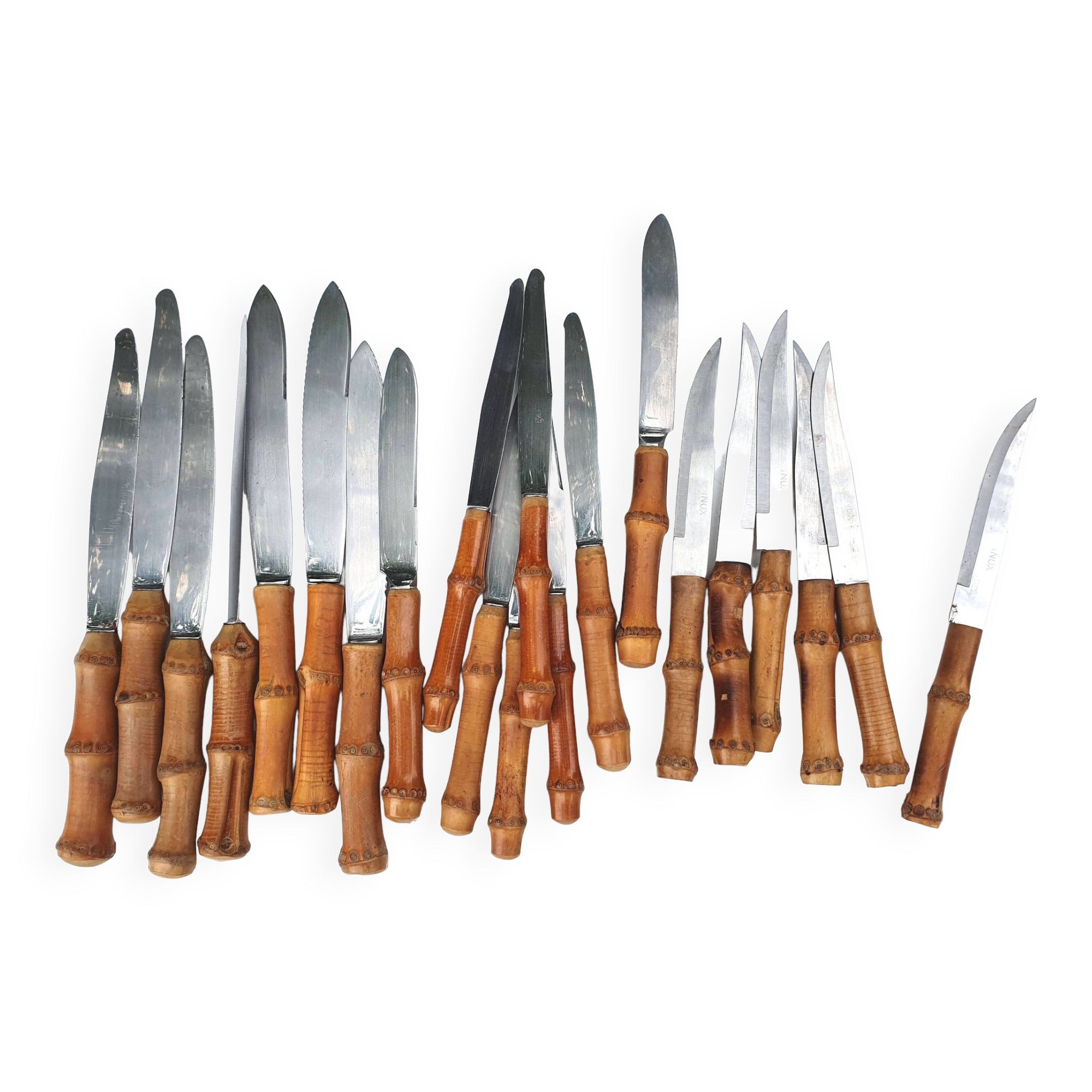 Riviera 1960 bamboo knives