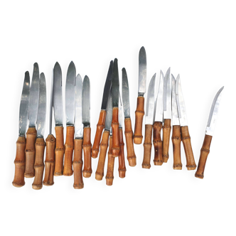 Riviera 1960 bamboo knives