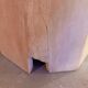 Vintage travertine columns / pedestals, 1970s, Italy