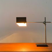 Lampe de table minimaliste du milieu du siècle, années 1960, lot de 2