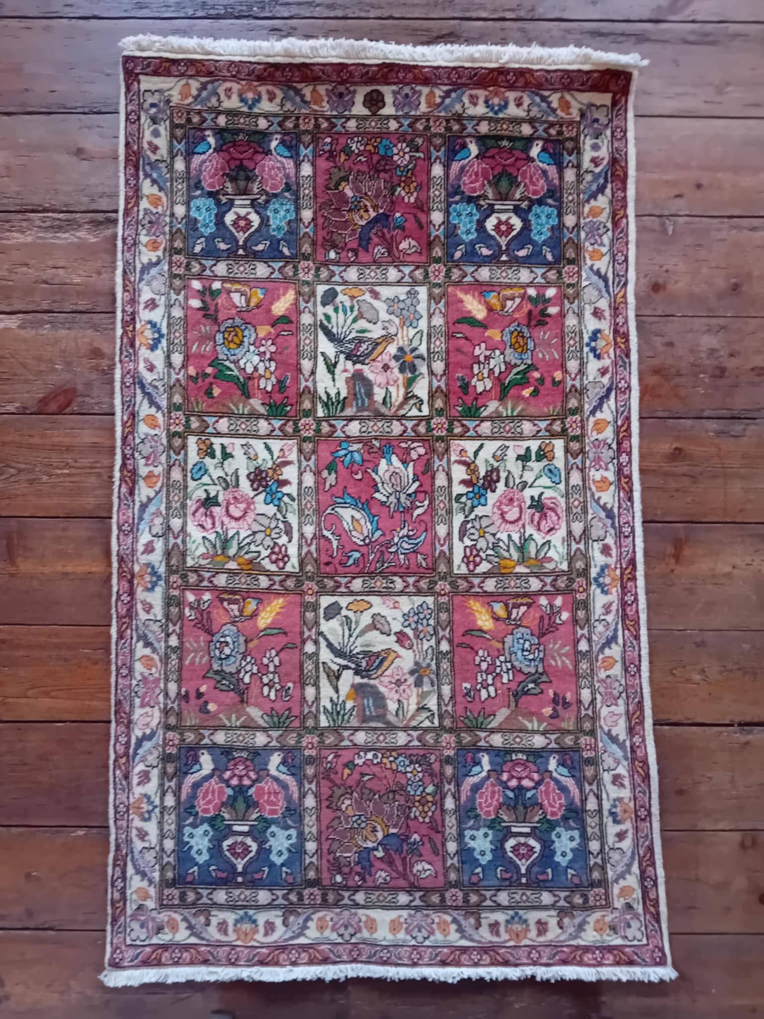 Handmade Persian Bachtiar Djahad rug 174x101cm