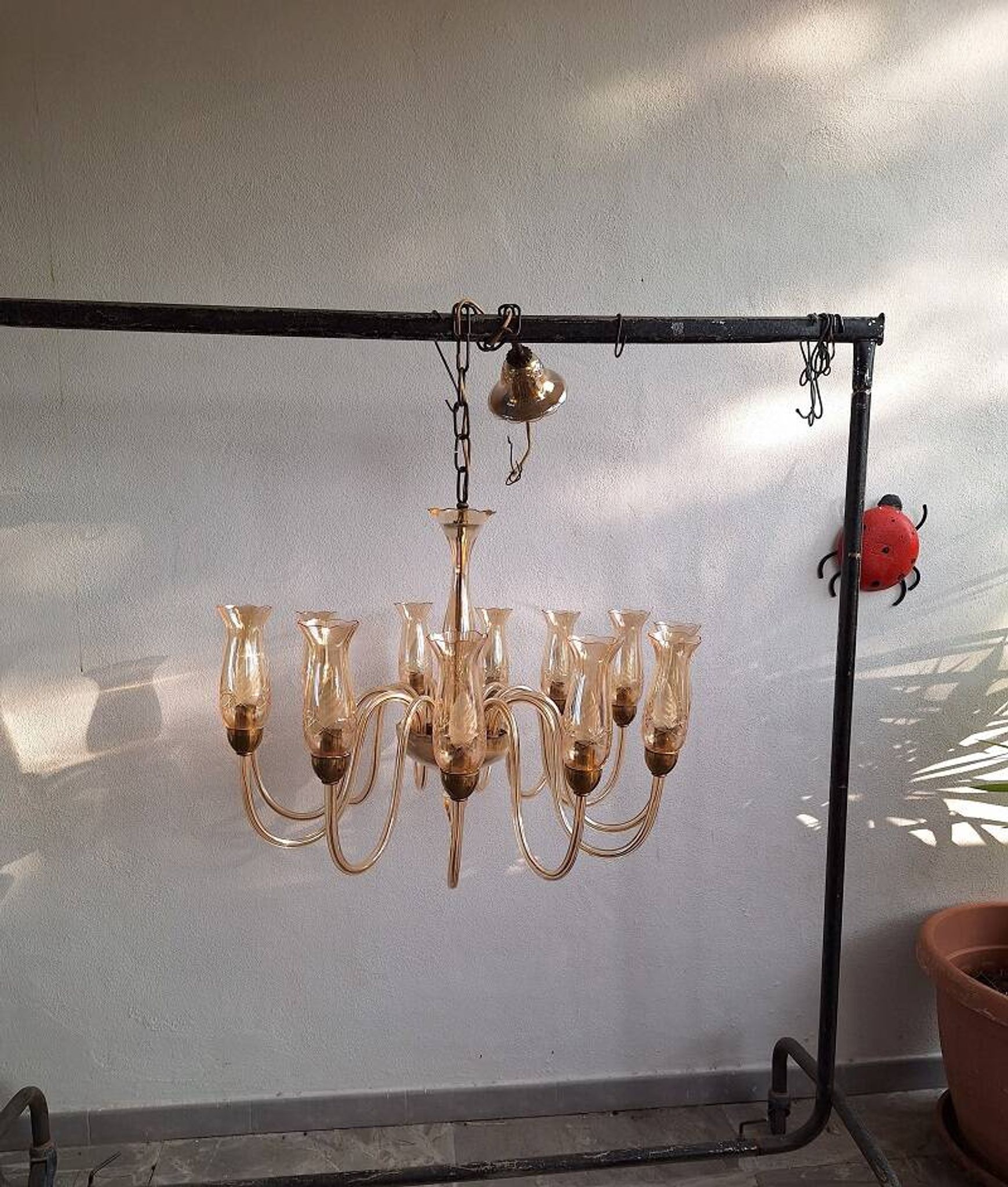 Lustre De Majo Murano vintage