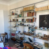 Wall-mounted bookcase circa 70