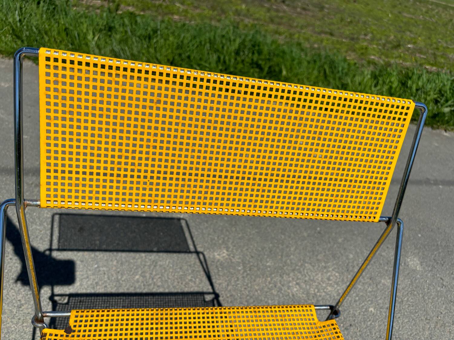 Set Of 6 Vintage Nuova X-line Design Chairs By Niels Jorgen Haugesen